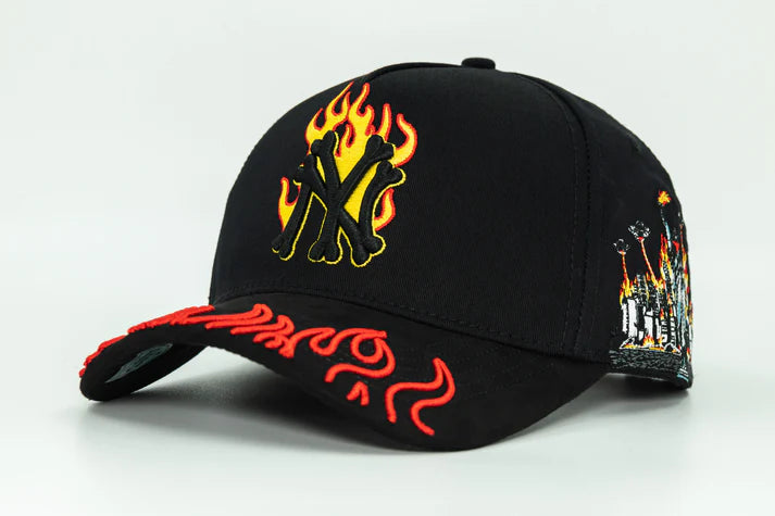 New York In Flames Orange