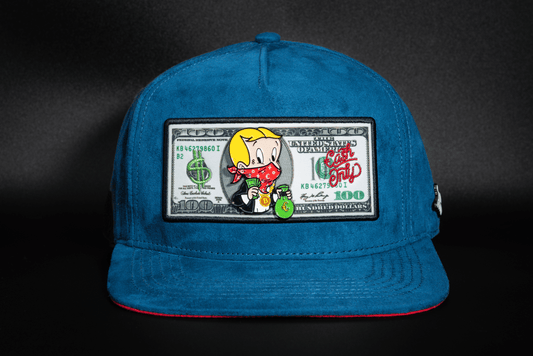 Rich Dollar Blue Gamuza Flat