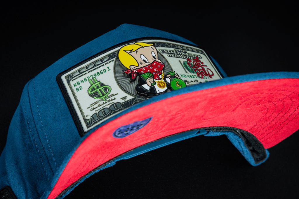 Rich Dollar Blue Gamuza Flat