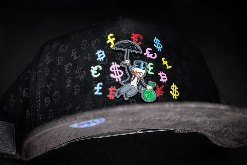Monopoly Full Print Black Flat