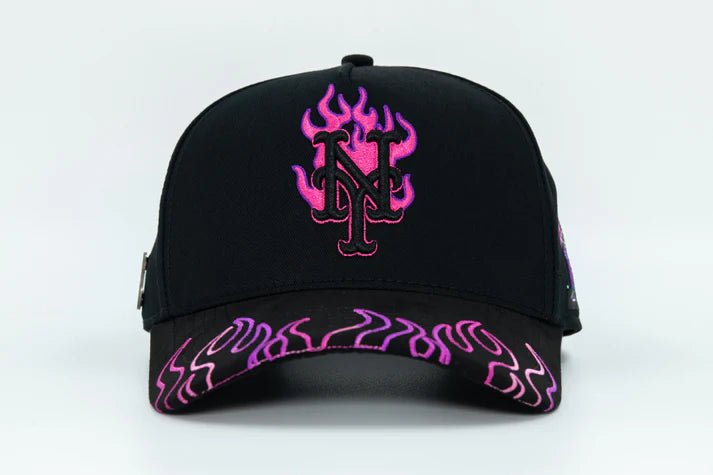 New York In Flames Purple